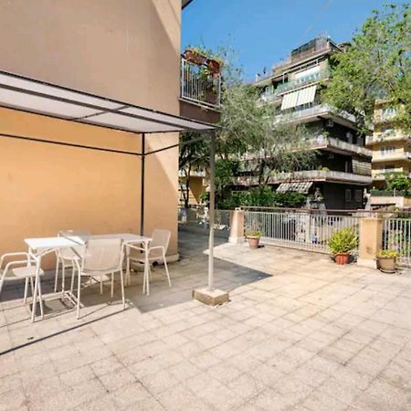 44Oz Apartment With Terrace In Monteverde Roma Eksteriør bilde