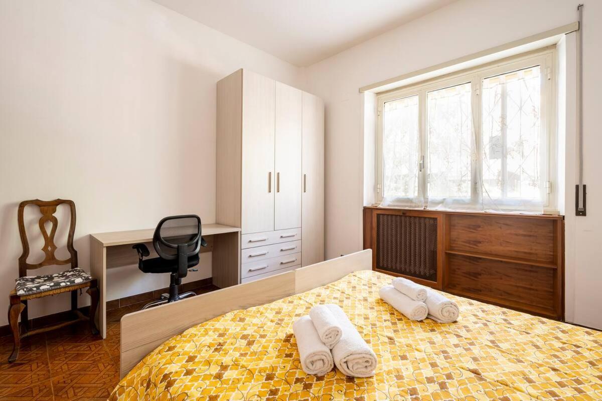 44Oz Apartment With Terrace In Monteverde Roma Eksteriør bilde